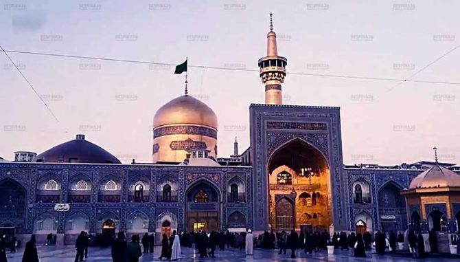 حرم مطهر امام رضا در مشهد مقدس